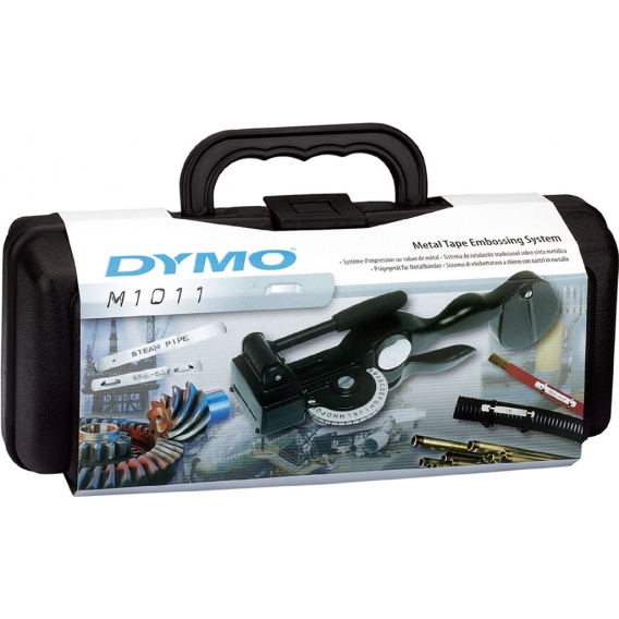 DYMO Metallschriftpräger "RHINO M1011" schwarz