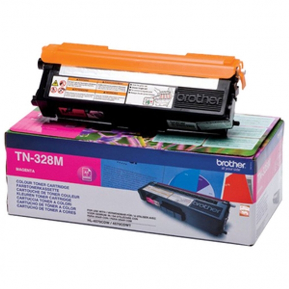 Brother TN-328M Tonerkartusche - Magenta - Laserdruck - 6000 Seiten - 1er Pack