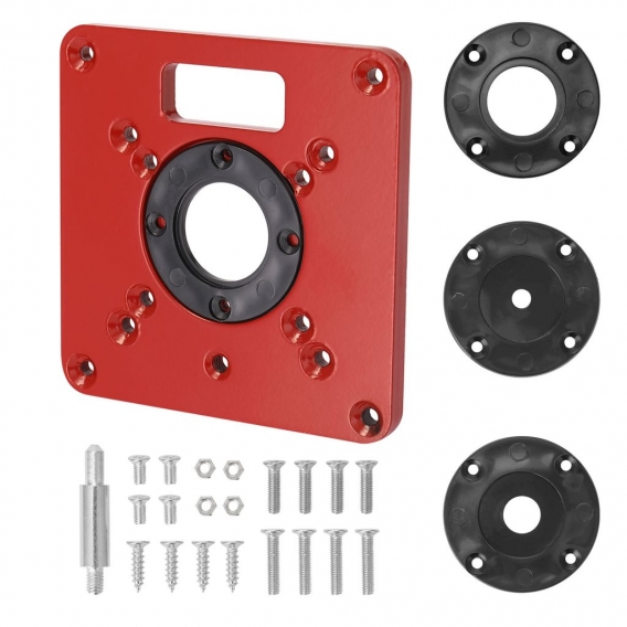 Multifunktionaler Fraestisch Tisch Einsatzplatte Holzbearbeitungsbaenke Aluminium Holzfraeser Trimmer Modelle Graviermaschine