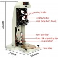 Gravurmaschine Gravurausrüstung Graveur Innenring Ring Innengravurmaschine DIY Schnitzwerkzeuge für Ringe Schmuck Schmuck