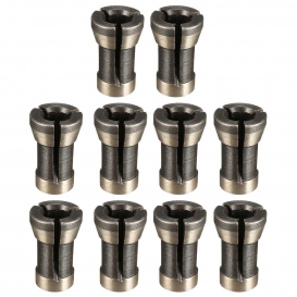 More about 10pcs 1/4\'\' 6,35 mm Druckspannzange Spannzange Graviermaschine für Bakelit Fräsen