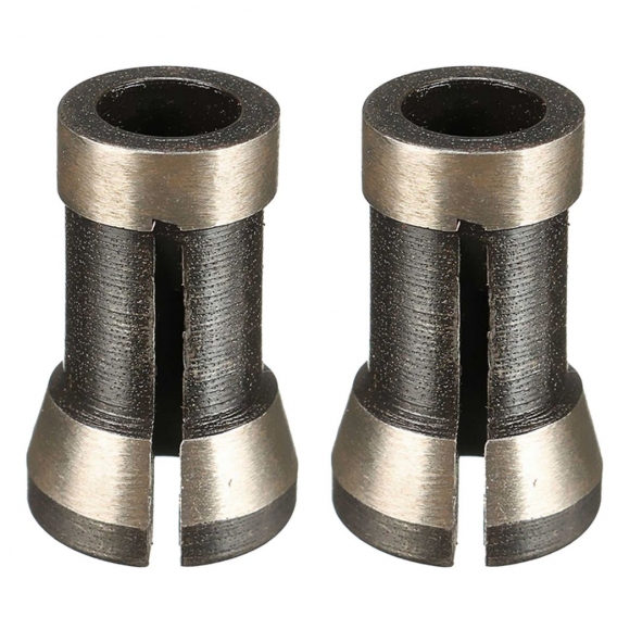 2 Stücke Spannzange ohne Spannmutter, 1/4\'\' 6.35mm für Schneiden Graviermaschine