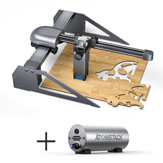 ATOMSTAC K P7 M40 Graviermaschine  + Air Assist System