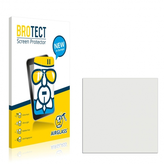 BROTECT AirGlass Flexible Panzerglasfolie für Qlocktwo W39 Klar Transparent