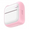 Mini-Thermodrucker Label Memo Journal Bluetooth-Taschendrucker für Mobiltelefone Farbe Rosa