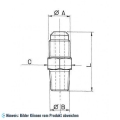 Verbindungsnippel 5/8SAE x 3/8NPT WIGAM U1-10C