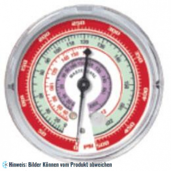 Ersatz Manometer 80 HP psi/° F R12-22-502