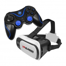 More about VR Virtual Reality Brille für Smartphones und Android 4.0 Game Controller Eaxus
