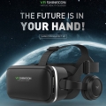 VR Headset, Virtuelle Realität Headset,VR SHINECON 6,0 VR Brille für Filme Video Spiele-3D VR Gläser für Handys Innerhalb 4,7-6,