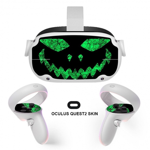 Aufkleber Skin Protect Cover für Oculus Quest 2 VR Brillen Headset Sticker ＃ D,