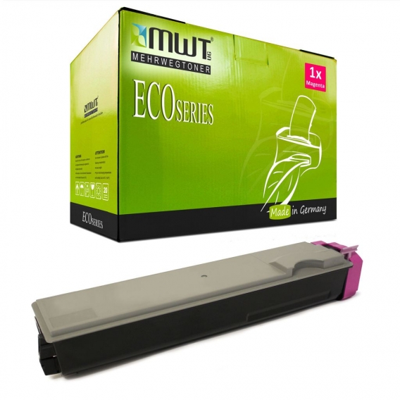 1 Mehrwegtoner kompatible Lasertoner ersetzt Kyocera 1T02F3BEU0 TK-510M Magenta