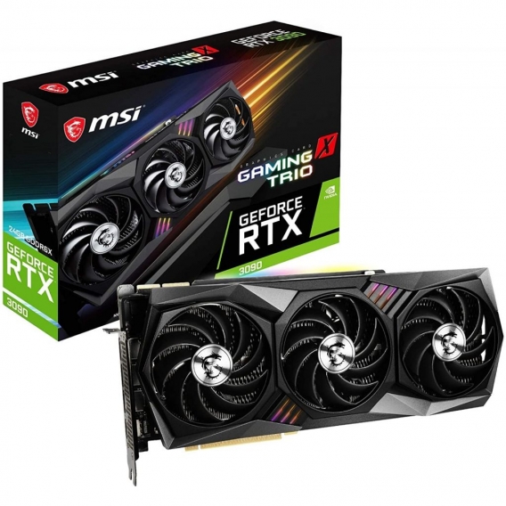 MSI GeForce RTX 3090 GAMING X TRIO 24G - VGA - PCI-E x16