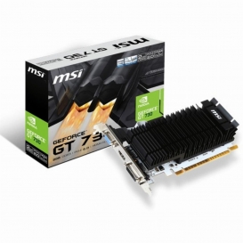 More about MSI N730K-2GD3H/LP, Passiv, NVIDIA, GeForce GT 730, GDDR3, PCI Express 2.0, 4096 x 2160 Pixel