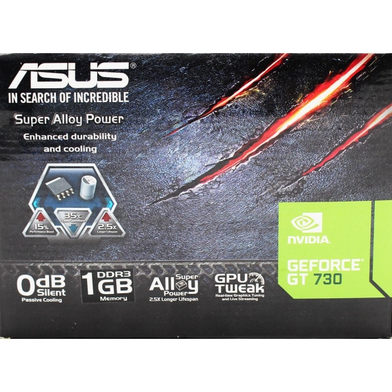 Asus GT730-SL-1GD3-BRK GeForce GT 730 Grafikkarte (1GB, GDDR3)