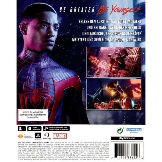 Marvel Spider-Man: Miles Morales - Konsole PS5