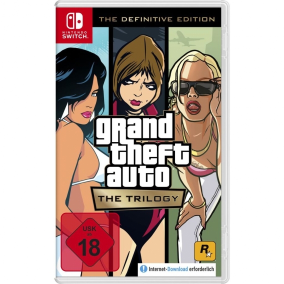 Nintendo Switch GTA Trilogy Definitive Edition