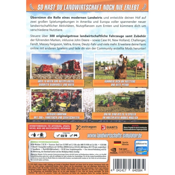 Landwirtschafts-Simulator 19 - CD-ROM DVDBox