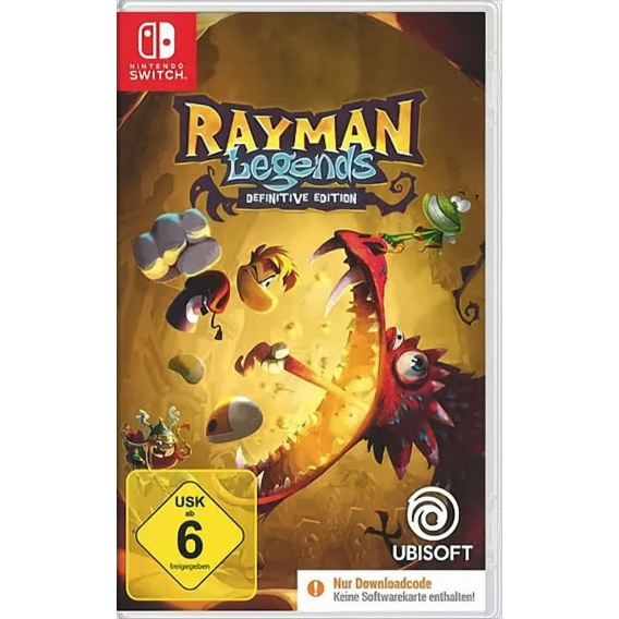 Rayman Legends - Definitive Edition (Code in the Box) - Nintendo Switch