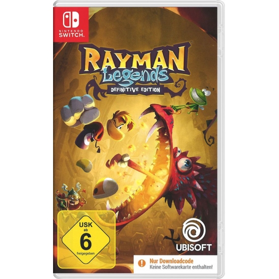 Rayman Legends - Definitive Edition (Code in the Box) - Nintendo Switch