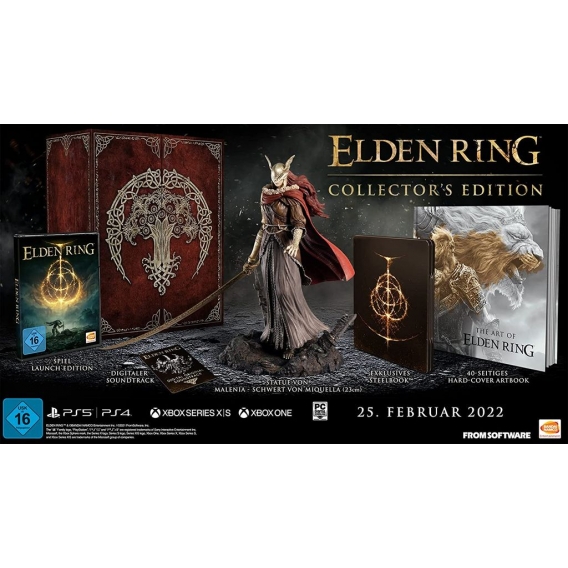 Elden Ring Collectors Edition, PlayStation 5, T (Jugendliche) BANDAI NAMCO Entertainment PS5 ohne Helm