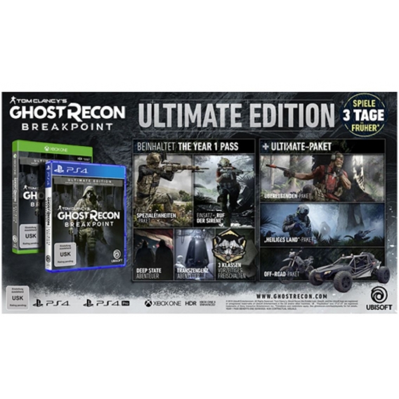 Ghost Recon Breakpoint PS4 Playstation 4 Ultimate