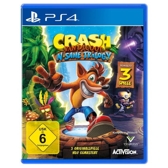 Crash Bandicoot N-Sane Trilogy [PlayStation 4]