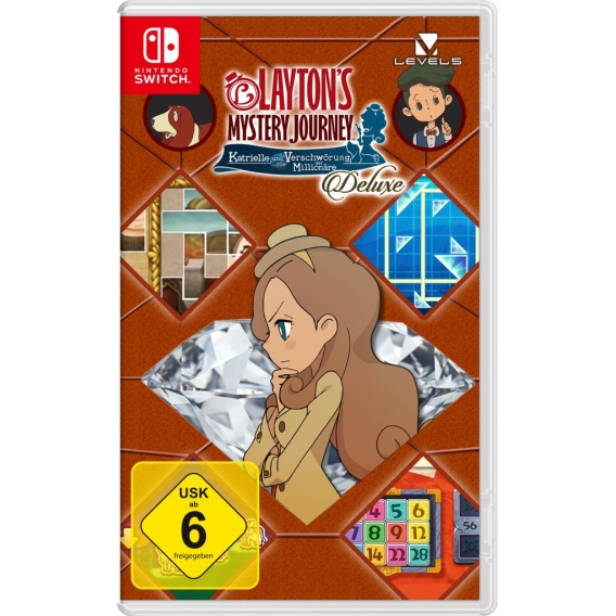 Nintendo - Layton´s Mystery Journey: Katrielle und die Verschwörung der Millionäre - Deluxe [SWI]