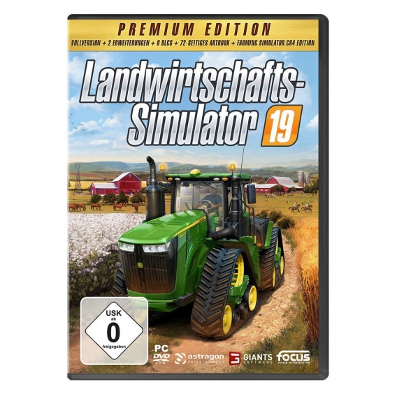 Landwirtschafts-Simulator 19 (Premium Edition) - CD-ROM DVDBox