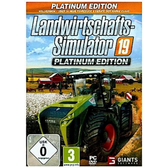 Landwirtschafts Simulator 19 Platinum Edition Cd Rom Dvdbox 7766