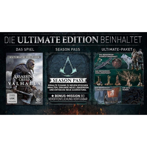 AC Valhalla PS-5 Ultimate Edition AT Assassins Creed Valhalla