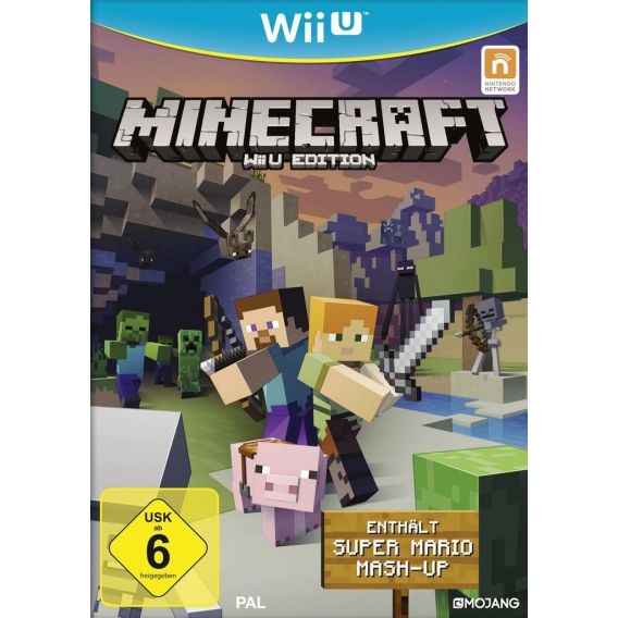 Nintendo Wii Minecraft U Edition inkl. Super Mario Mash-up