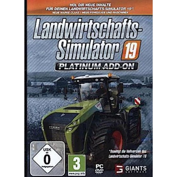 Landwirtschafts Simulator 19 Offiz Claas Add On Cd Rom Dvdbox 8317