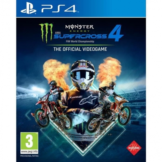 Monster Energy Supercross: Das offizielle Videospiel 4 PS4-Spiel