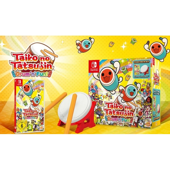 Taiko no Tatsujin: Drum ‚n‘ Fun! - Bundle - Nintendo Switch