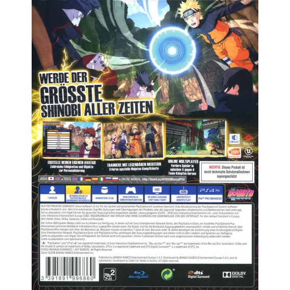 Naruto to Boruto - Shinobi Striker - Konsole PS4