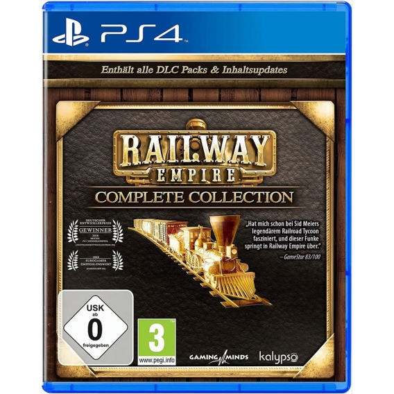 KOCH Media Kalypso Railway Empire Complete Collection PS4 USK 0 1058321 - PlayStation 4 KOCH Media