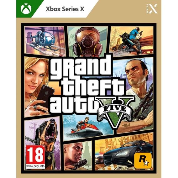 Rockstar Games Grand Theft Auto V, Xbox Series X, Multiplayer-Modus, M (Reif), Physische Medien