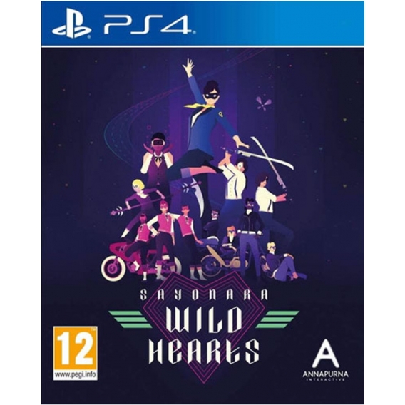 Sayonara Wild Hearts  PS-4  UK multi - NBG  - (SONY® PS4 / Musikspiel)