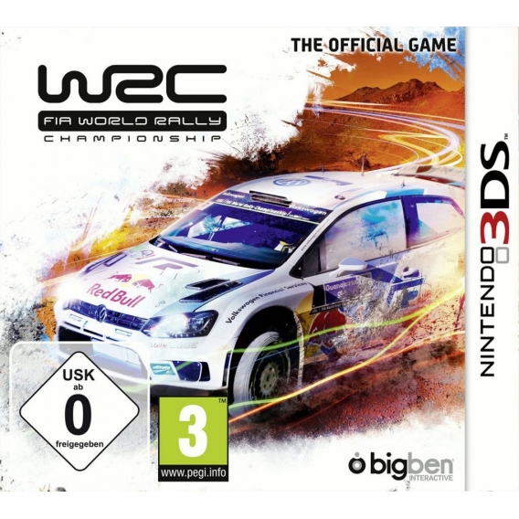 Bigben Interactive WRC FIA World Rally Deutsch, Englisch, Spanisch, Französisch, Italienisch Nintendo 3DS