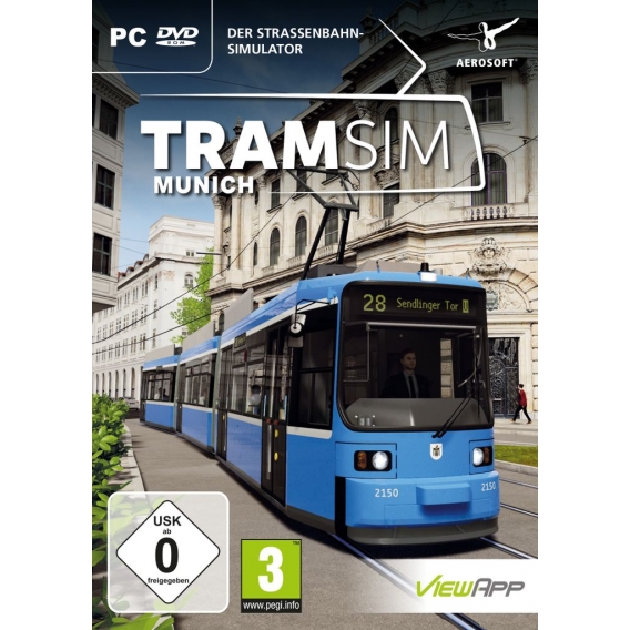 TramSim München Simulation Munich PC Spiel Trambahn Simulator Simulation Aerosoft