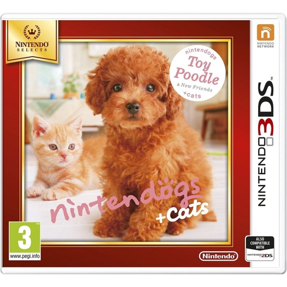 Nintendogs + Cats - Toy Poodle & New Friends - Nintendo 3DS