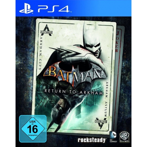 Batman: Return to Arkham (Arkham City & Arkham Asylum) - Konsole PS4