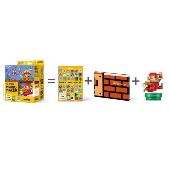 Super Mario Maker + Artbook + amiibo