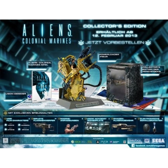 Aliens: Colonial Marines Collector's Edition  X-Box 360