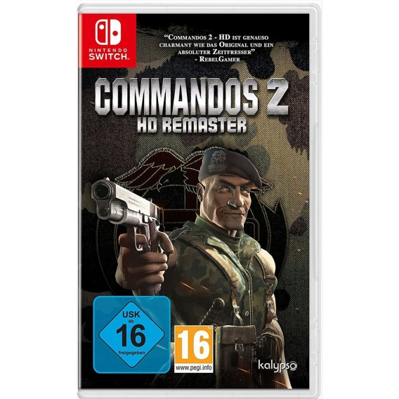 Commandos 2, HD Remaster, 1 Nintendo Switch-Spiel