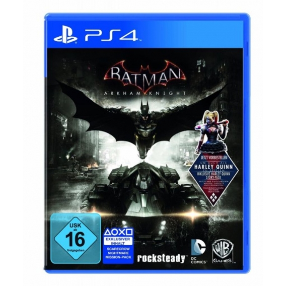 Batman Arkham Knight Day One Edition inkl. Harley Quinn DLC - PS4