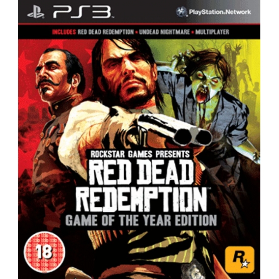 Rockstar Games Red Dead Redemption Game of the year edition, PS3