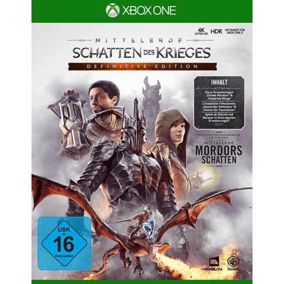 Mittelerde: Schatten des Krieges (Definitive Edition) - Konsole XBox One