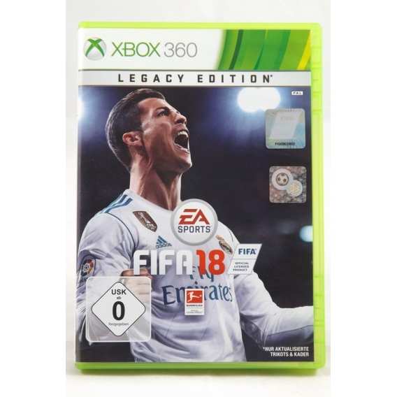 FIFA 18, 1 Xbox360-DVD (Legacy Edition)