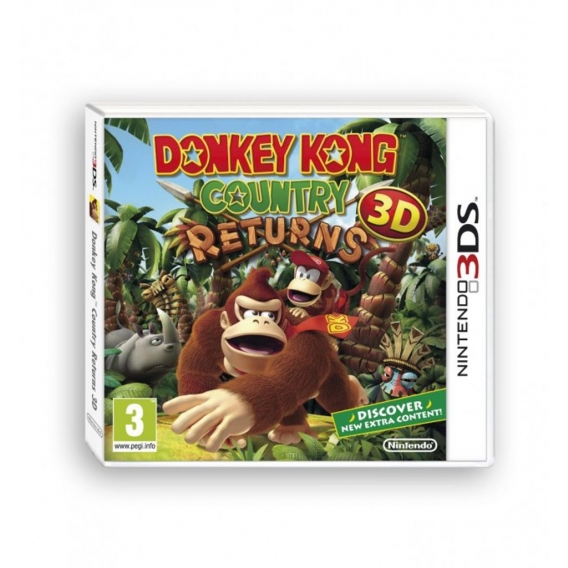 Nintendo Donkey Kong Country Returns, 3DS, Nintendo 3DS, Multiplayer-Modus, E (Jeder)